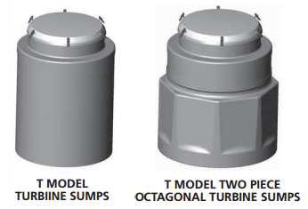 Watertight Fiberglass Turbine Sump Packages